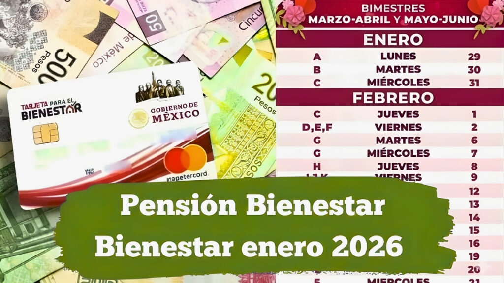 Pensión Bienestar enero 2026: adultos mayores reciben $6,000, consulta aquí el calendario de pagos